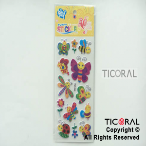 STICKER MARIPOSAS GIBRE (23X9CM) HS5652-3 x 12